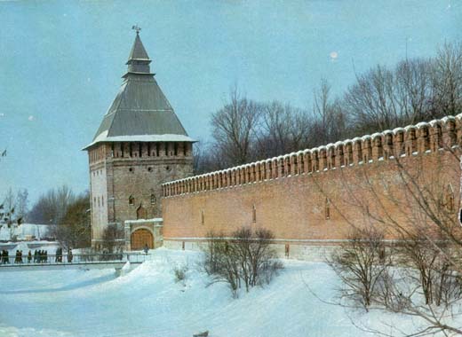 Смоленский кремль. Восточная стена